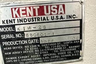 1988 KENT U.S.A KTM-2S Milling Machine | Machine Tools South (3)