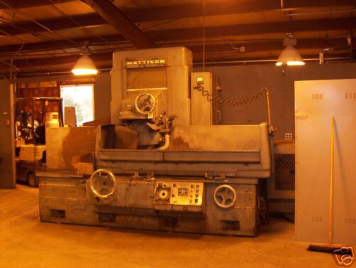 1966 MATTISON Hydraulic Surface Grinder Reciprocating Surface Grinders | Machine Tools South