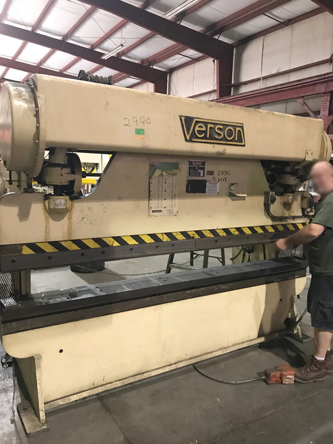 ALLSTEEL 50 Ton x 10 foot Press Brakes | Machine Tools South